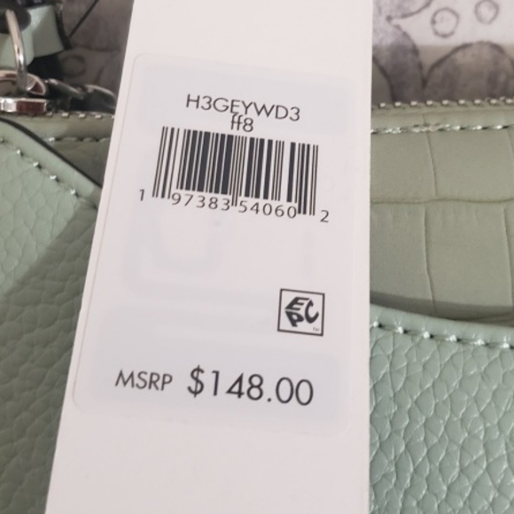 Womens Calvin Klein Green Crossbody Bag - Picture 8 of 8